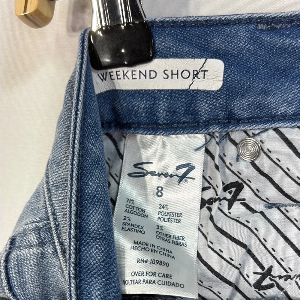 🌽Seven The Weekend Distressed Denim Shorts